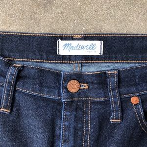Madewell Dark Denim “Flea Market Flare”, 32.